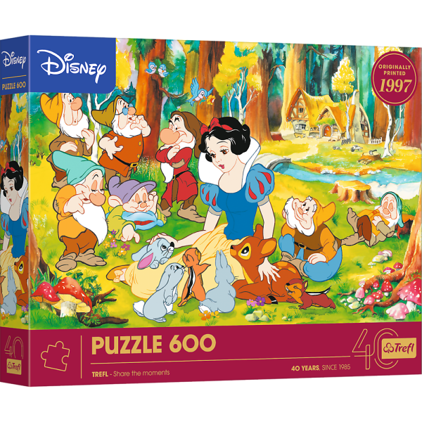 Trefl Puzzle 600 Výroční - Sněhurka