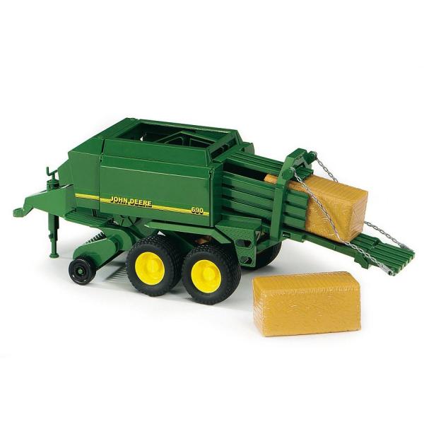 Bruder 02017 Balíkovač slamy John Deere