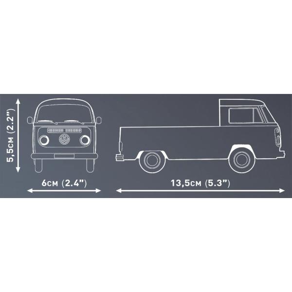 Cobi Volkswagen T2a valník, 1:35, 152 k, 1 f