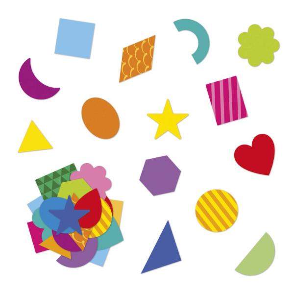 Janod Stickers Samolepky Geometrické tvary 300 ks (obrázek 4)