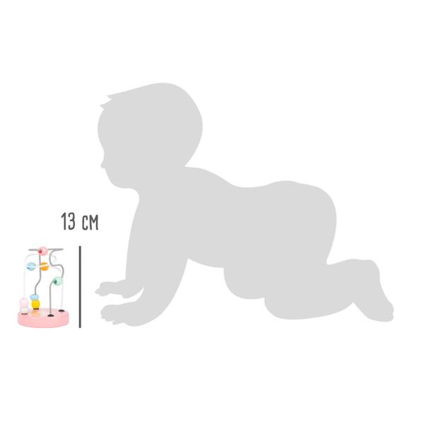 Small Foot Motorický labyrint pastelový Zajíček (obrázek 4)