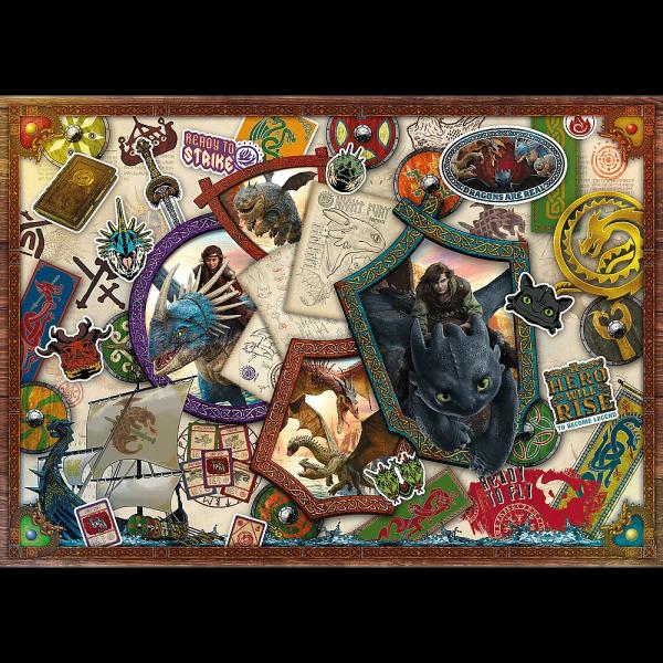 Trefl Puzzle 1000 Jak vycvičit draka