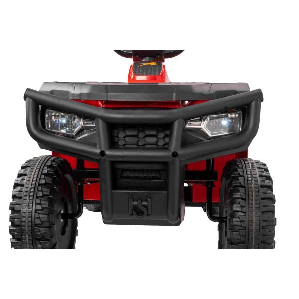 Licencovaná elektrická čtyřkolka Arctic Cat 12V se zadním pohonem, červená, LED světla, L (obrázek 10)