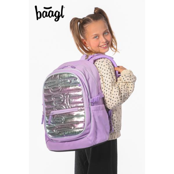 BAAGL Školní batoh Core Lavender (obrázek 10)