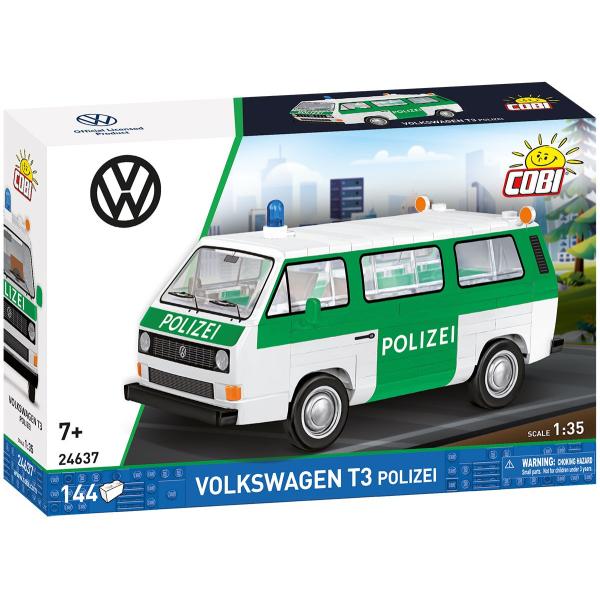 Cobi 24637 Volkswagen T3 Policie, 1:35, 144 ks