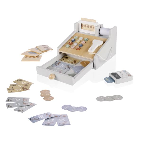 Dřevěná pokladní sada