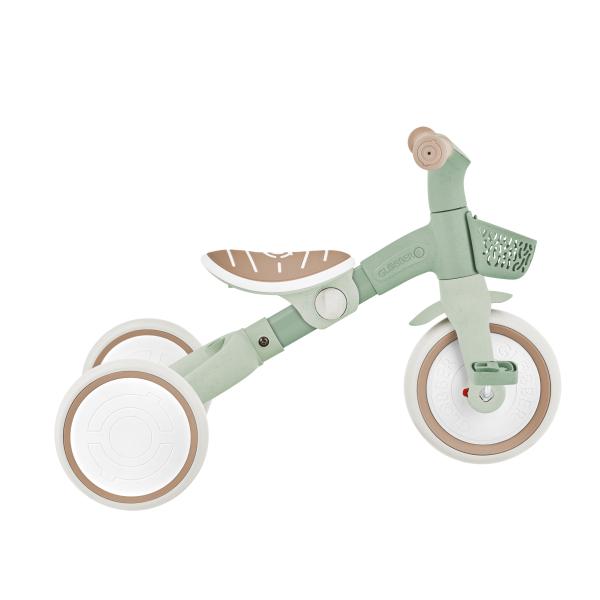 Globber dětské odrážedlo tříkolové - Learning Trike 3in1 PLUS Ecologic Pistachio (obrázek 5)