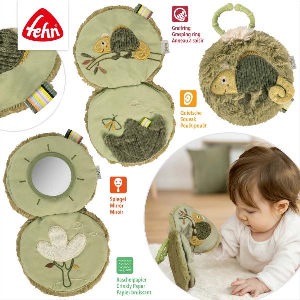 Plyšová knížka chameleon, Crazy (obrázek 3)