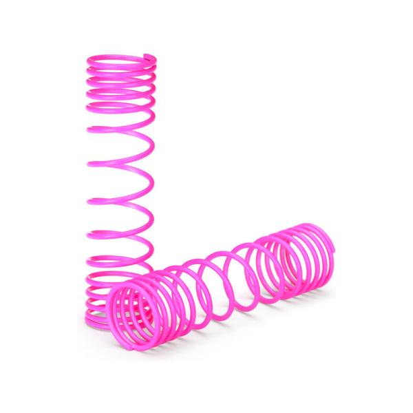 Traxxas pružina zadných tlmičov progresívna ružová (2)