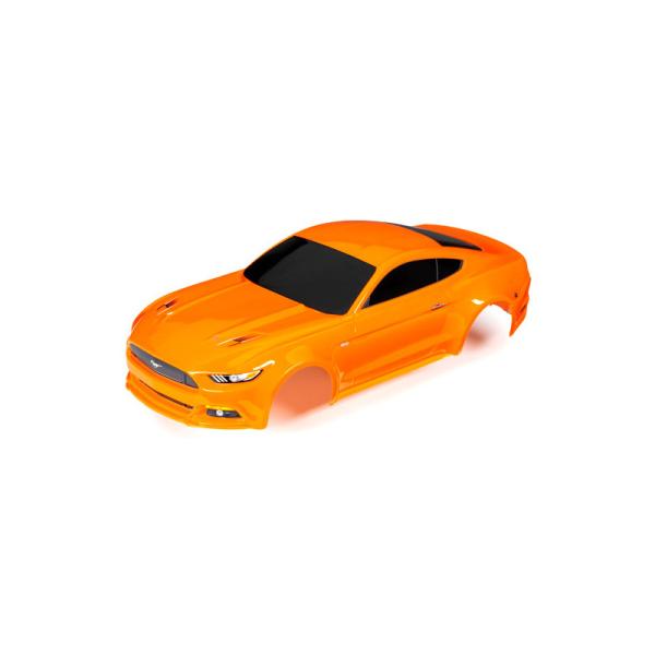 Traxxas karoséria Ford Mustang oranžová