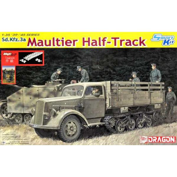 Model Kit military 6761 - SD.KFZ.3a MAULTIER HALF-TRACK (1:35)