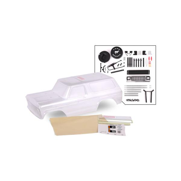 Traxxas karoséria Ford Bronco 1979 kompletná číra