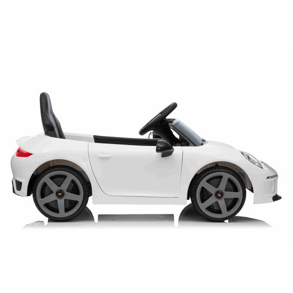 Elektrické autíčko RUF GT 12V, bílé, Otevírací dveře, 2.4 GHz dálkové ovládání, LED sve (obrázek 10)