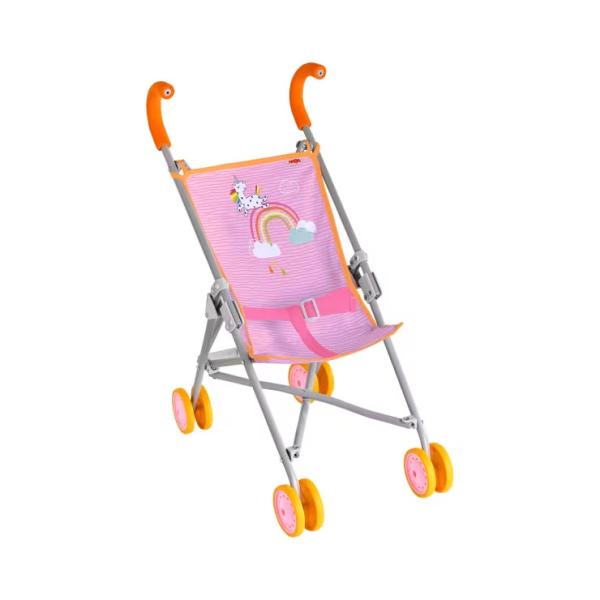 Haba Skladací kočík pre bábiky Jednorožec