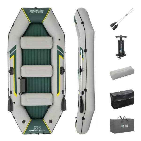 Bestway 65157 Gommone Hydro-Force™ Ranger Elite™ X4, 320 x 148 x 47 cm
