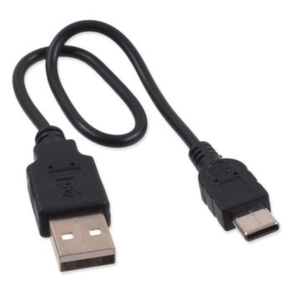 Obojek Dog Fantasy USB LED nylonový svítící M-L zelený 2,5x45-65cm (obrázek 8)