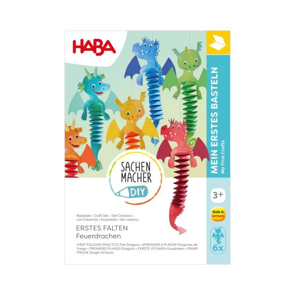 Haba Kreatívna sada Skladanie z papiera Ohniví draci