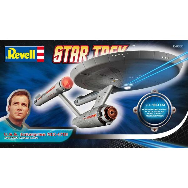 Plastic Modelky Star Trek 04991 - USS Enterprise NCC-1701 (TOS) (1: 600) (obrázek 11)