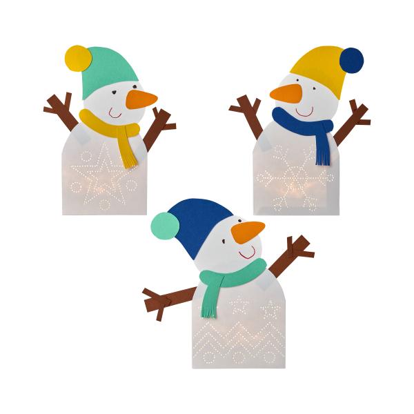 Haba Kreativní sada První propichování papíru Sněhulák (obrázek 4)