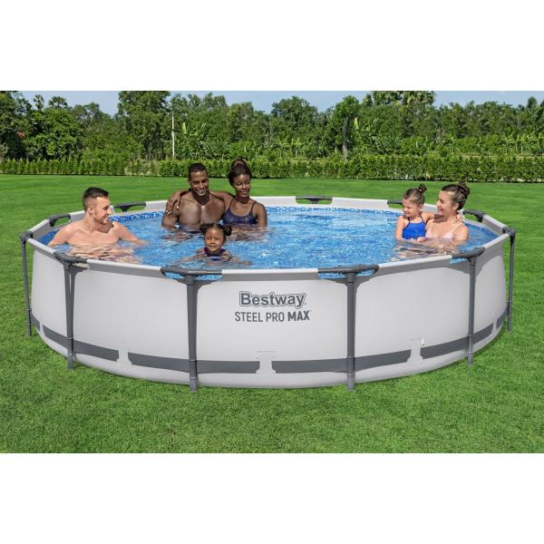 Bestway 56420 Nadzemní bazén Steel Pro Max 366 x 122 cm s příslušenstvím (obrázek 4)