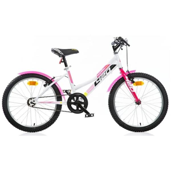 Dino Bikes - Dětské kolo 20" 420D - 0509SC - AURELIA Sport bílo-růžový