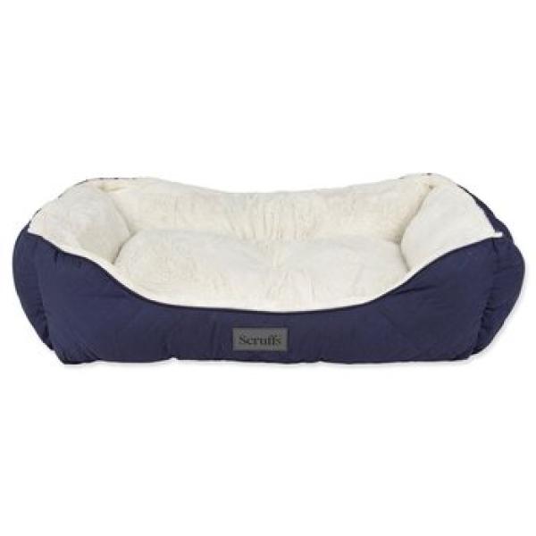 Pelíšek Scruffs Wilton Box Bed modrý XL 90x70cm