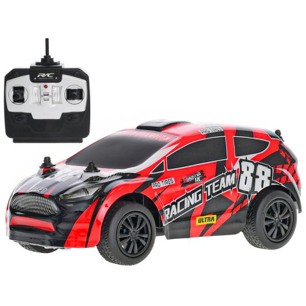 R/C rally auto sportovní 1:28 27MHz plná funkce na baterie