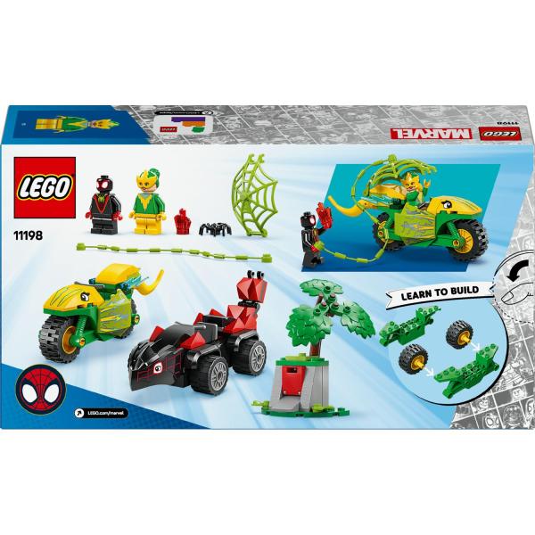 LEGO® Marvel Spidey a jeho úžasní přátelé 11198 Spin, Electro a honička s dinosaurem (obrázek 10)