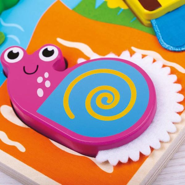 Tidlo Senzorické puzzle louka (obrázek 5)