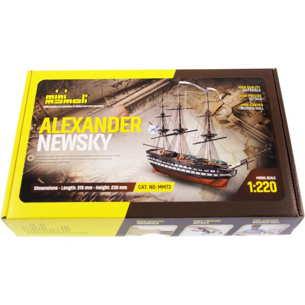 MINI MAMOLI Alexander Newsky 1:220 kit (obrázek 6)