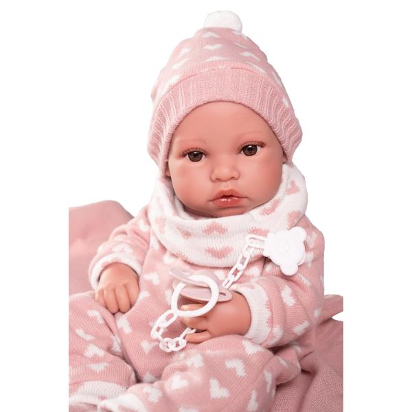 Antonio Juan 50418 ERIKA - realistická panenka miminko s celovinylovým tělem - 42 cm (obrázek 5)