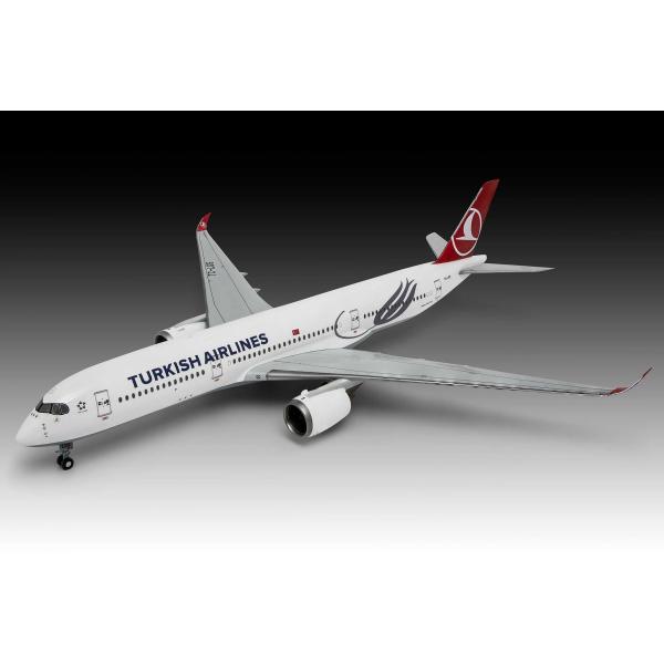 Plastic ModelKit letadlo 03773 - Airbus A350-900 "Turkish Airlines" (1:144) (obrázek 10)