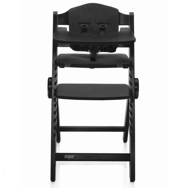 Dřevěná jídelní židle Clipp &amp; Clapp, černá (obrázek 10)