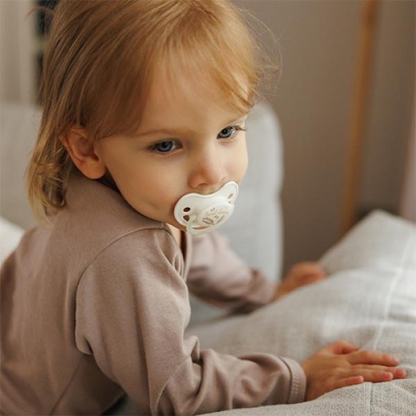 BABYONO Dudlíky silikonové anatomické 18m+, 2 ks