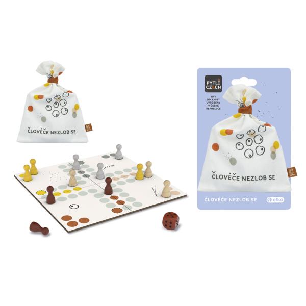 Pytlíczech Člověče nezlob se – společenská hra do kapsy