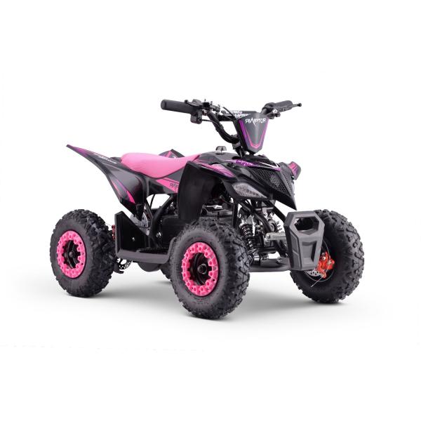 Elektrická čtyřkolka pro děti Beneo Motors Raptor růžová - 800W (obrázek 9)