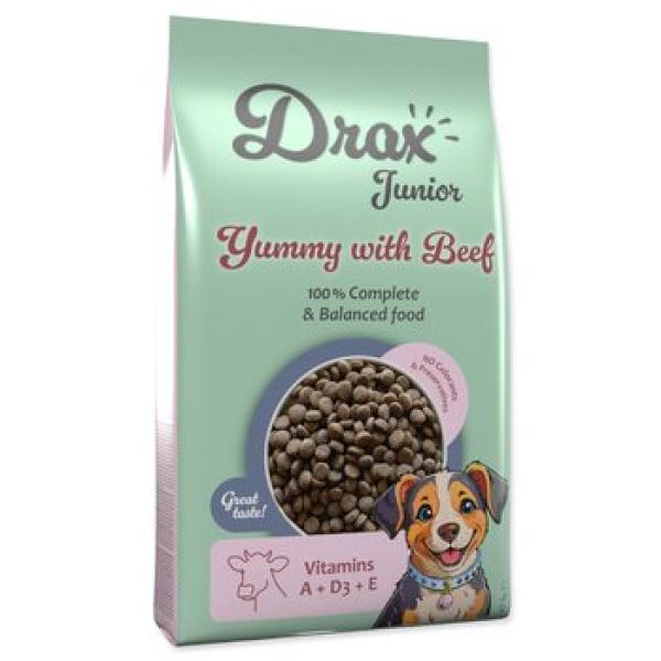 Krmivo Drax Junior s hovězím masem 10kg (obrázek 4)