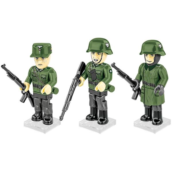 Cobi 3 figurky s doplňky Wehrmacht, 35 k