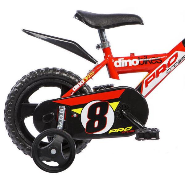 Dino Bikes - Dětské kolo 12" 123GLN - červené 2014 (obrázek 3)