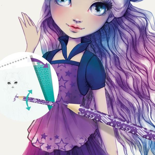 Nebulous Stars kreativního sketchbook