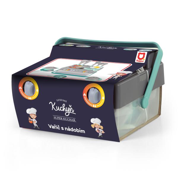 Kuchyňský set - vařič a nádobí z kolekce luxusní spotřebiče (obrázek 5)