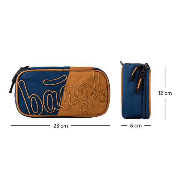 BAAGL Školní penál etui Duo