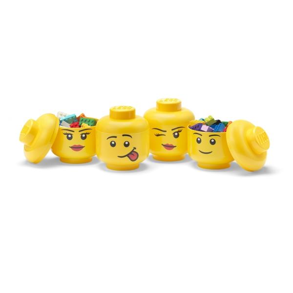 LEGO® úložná hlava (mini) Multi-pack 4 ks
