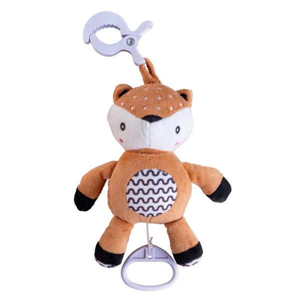 Srneček babyted natahovací plyš 30cm závěs na postýlku/kočárek