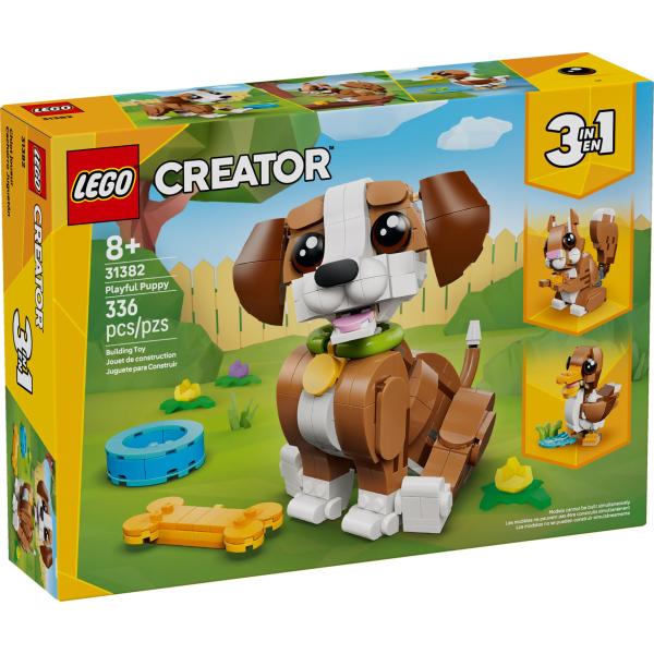LEGO® Creator 3 v 1 31382 Roztomilá zvířátka: Hravé štěňátko (obrázek 3)