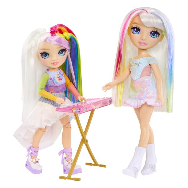 Rainbow High Junior Fashion panenka v rockové kapele - Amaya (obrázek 6)
