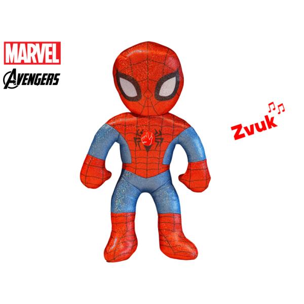 Spiderman 38cm třpytivý na baterie se zvukem