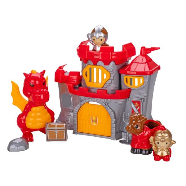 Drakov hrad 21x18cm s doplnkami