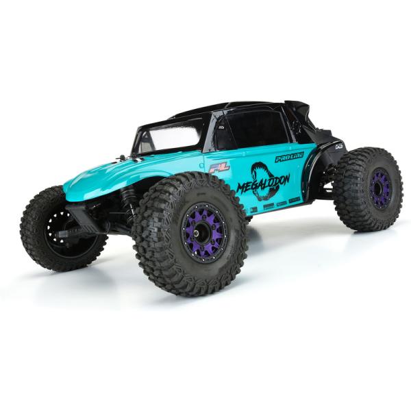 Pro-Line karosérie 1:10 Megalodon Desert Buggy čirá (Short Course) (obrázek 5)