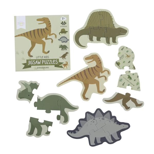 A Little Lovely Company - puzzle s dinosaurami